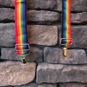 Children’s Rainbow Suspenders